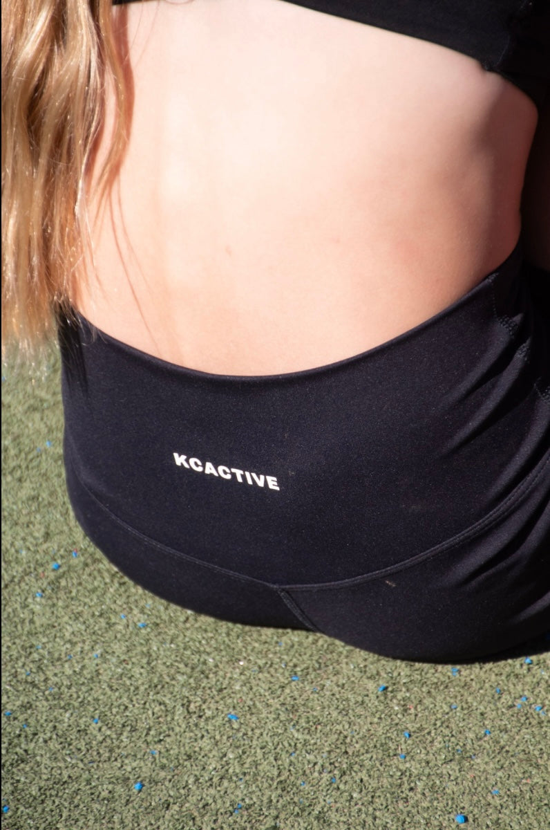 Jet Black - KC Essential Bike Shorts